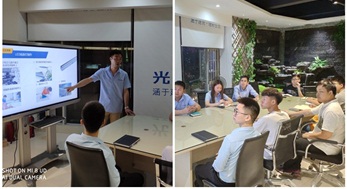 光臣企業內部多元化產品培訓，只為更好的服務客戶