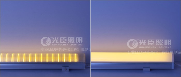 LED護欄管效果